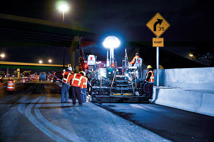 Commercial Parking Lot Paving